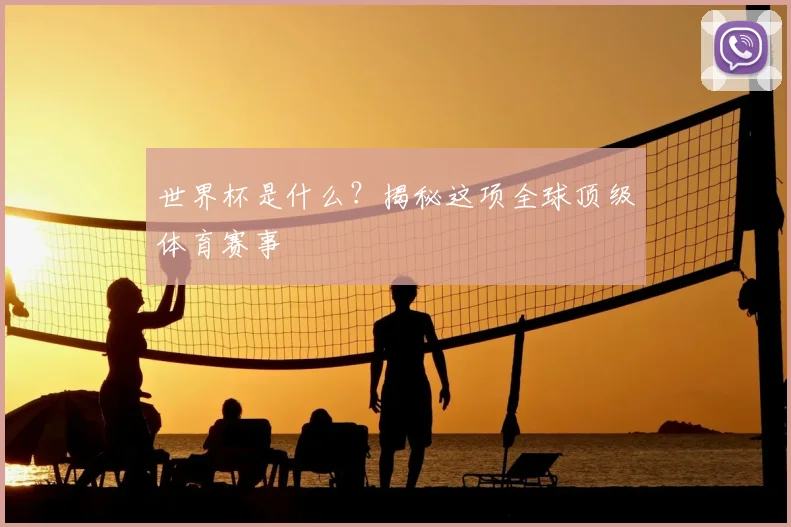 世界杯是什么？揭秘这项全球顶级体育赛事